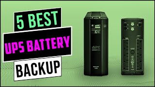 Top 5 Best UPS Battery Backup in 2024 [upl. by Japheth491]