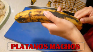 TAJADAS DE PLATANOS MACHOS [upl. by Haseena]