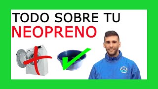 cómo Lavar Secar Conservar y Reparar tu TRAJE DE NEOPRENO 🔵Trucos y Consejos Natación y Triatlón [upl. by Aihsal]