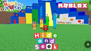 NEW Numberblocks Mission HQ ROBLOX Roleplay  Hide amp Seek numberblocks numberblocksroblox [upl. by Annuahsal]