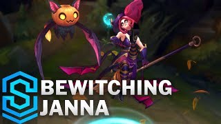 Bewitching Janna Wild Rift Skin Spotlight [upl. by Anais]