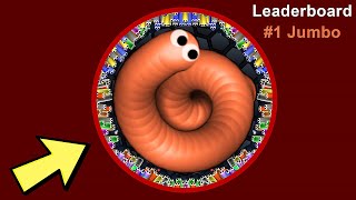 The Biggest Snake in Slitherio 100 MAP WIN  World Record in Slitherio [upl. by Nevaeh886]