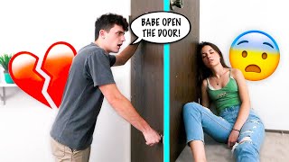 SCREAMING IN PAIN AND THEN “PASSING OUT” PRANK ON MY HUSBAND CUTE REACTION [upl. by Ver676]