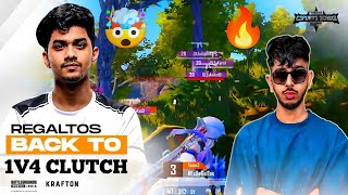 REGA AND AKSHU ON FIRE 🔥 REGA 1V4 CLUTCH 🤯 [upl. by Alyse996]