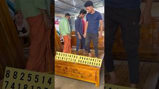 First quality teak wood furniture shorts short reels furniture niture [upl. by Anelad]