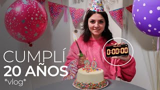 VLOG DE CUMPLEAÑOS 20 años [upl. by Monroy980]