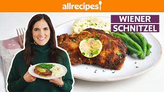 How to Make Wiener Schnitzel  Get Cookin  Allrecipes [upl. by Ojimmas]