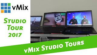 vMix Studio Tour 2017 In 1 Take [upl. by Sethi]