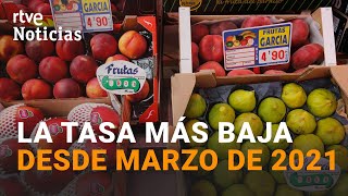 IPC La INFLACIÓN se MODERA al 19 en JUNIO con una SUBIDA de los ALIMENTOS del 103  RTVE [upl. by Ahsillek930]