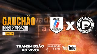 ASIF Ibirubá x Pinheiro Carazinho  Gauchão Sub11 de Futsal [upl. by Enirak]