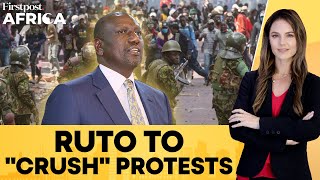 Kenya Ruto Issues His Strongest Warning As Protesters Plan Fresh Protests  Firstpost Africa [upl. by Gibeon]