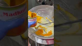 Mango Modak kaise banta hai making shortvideo [upl. by Valerle]