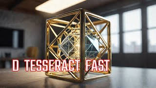 The Fastest Way to Create a 3D Tesseract in Blender 4D [upl. by Asina]