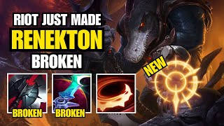 WHY PRESS THE ATTACK IS GOOD ON RENEKTON  how to play renekton top vs sett season 14 [upl. by Nomannic]