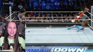 WWE Smackdown 12315 Ambrose amp Usos vs NEW DAY [upl. by Huei]