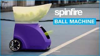 Spinfire Pro 2 Tennis Ball Machine [upl. by Ymar]