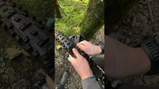 Trailside Puncture Fix 😬 shorts mtb [upl. by Naimaj240]