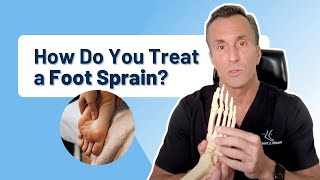 How Do You Treat a Foot Sprain Home Remedies amp Professional Help [upl. by Acirretal641]