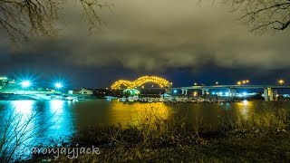 BEAUTIFUL Nighttime Memphis Shelf Cloud Timelapse amp Arkansas Squall Line in TORNADO WATCH [upl. by Bernard]