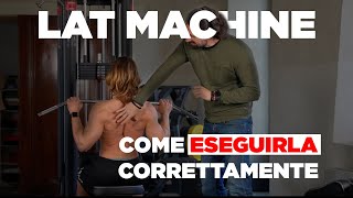 Lat machine tutorial ed esecuzione corretta [upl. by Halullat]