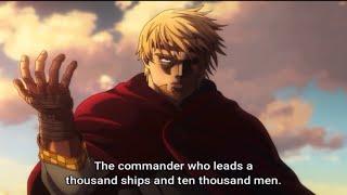 King Canute POWERFUL Speech  With My Powers I Shall Stop The Waves  Vinland Saga Season 2 Ep 22 [upl. by Droffats]