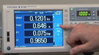 WT1800 Digital Power Analyzer Demonstration [upl. by Calder]