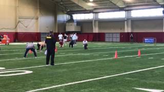 Gehrig Dieter 40time at Alabamas ProDay [upl. by Oram]