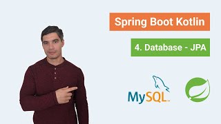 Spring Boot Kotlin Part 4  Database Access using Spring Data JPA [upl. by Cassidy]