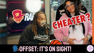 quotOFFSET THREATENS Cardi Bs New Man Over Cheating Scandal 🔥 Drama Unleashedquot [upl. by Shelburne]