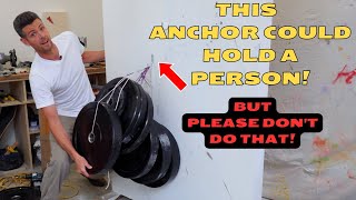 How Much Can a Drywall Anchor Actually Hold [upl. by Prince]