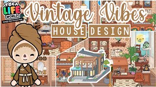 VINTAGE VIBES FURNITURE PACK HOUSE DESIGN 🤎🏠FLOOR 2 TOCA BOCA NEW UPDATE [upl. by Enitsuj777]