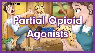 Partial Opioid Agonists Mnemonic for USMLE [upl. by Leirza326]