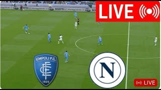 LIVE  Empoli vs Napoli  Serie A 2024  eFOOTBALL Live Match [upl. by Cyrill]