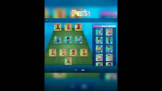 Paris team in DLS 24 ⚽️⚽️⚽️ [upl. by Costanzia363]