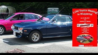 Toyota Celica TA22  1 Old Toyota Meeting in Wuppertal 2017 Germany [upl. by Yaker]