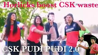 Horlicks Boost CSK Waste  RCB Fans  CSK Trolls  CSKpudipudi20 [upl. by Eimia5]