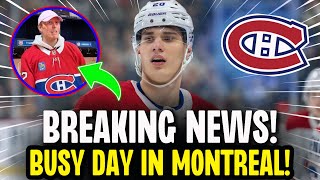 🏒🔥 JUST HAPPENED SLAFKOVSKY SURPRISED EVERYONE CHECK THIS OUT  CANADIENS NEWS [upl. by Yelad46]