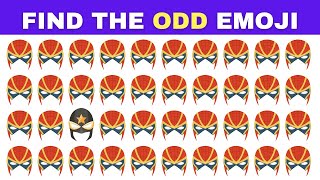 FIND THE ODD EMOJI OUT to Win this Quiz  Odd One Out Puzzle  Find The Odd Emoji Quizzes [upl. by Oruasi635]