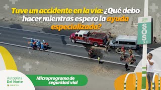 ¿Cómo actuar en caso de un accidente en la carretera [upl. by Leanard839]