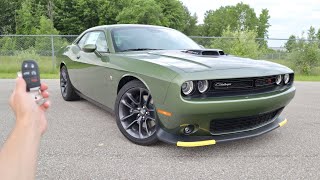 2022 Dodge Challenger Shaker 392 RT Scat Pack  Start Up Exhaust Test Drive and Review [upl. by Ybroc459]