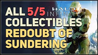 Redoubt of Sundering All Collectibles Audio Logs amp Sparta Core Location  Halo Infinite [upl. by Einalam848]