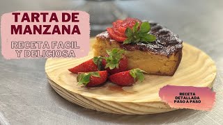 TARTA DE MANZANA SUPERFACIL [upl. by Chaddie]