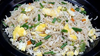 రెస్టారెంట్ లో Style ఎగ్ ఫ్రైడ్ రైస్ 😋 How to Make Egg fried rice  Restaurant Style Egg Fried Rice [upl. by Manard]