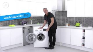 Siemens WM14T491GB Washing Machine [upl. by Forkey562]