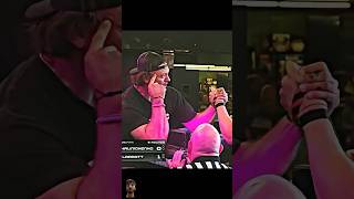 Devon larent vs gangstar armwrestler armwrestling devonlarratt goat shortvideo [upl. by Marita]