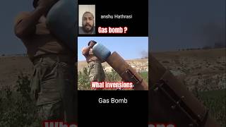 Gas Bomb gas trending shortvideo bomb warzone army shorts short israel gaza youtubeshorts [upl. by Morez975]