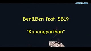 Easy Lyrics BenampBen feat SB19  quotKapangyarihanquot STAGE LIVE PERFORMANCE [upl. by Mailiw831]