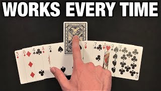 “12 Card Magic”  Brilliant NO SETUP Self Working Card Trick [upl. by Aihtak]