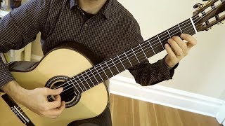 Tanz by Georg Leopold Fuhrman for Classical Guitar Easy [upl. by Vonnie455]