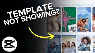 How to Fix CapCut Template Not Showing [upl. by Alexis]